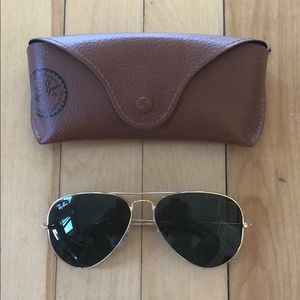 Polarized Ray Ban Aviator Frames